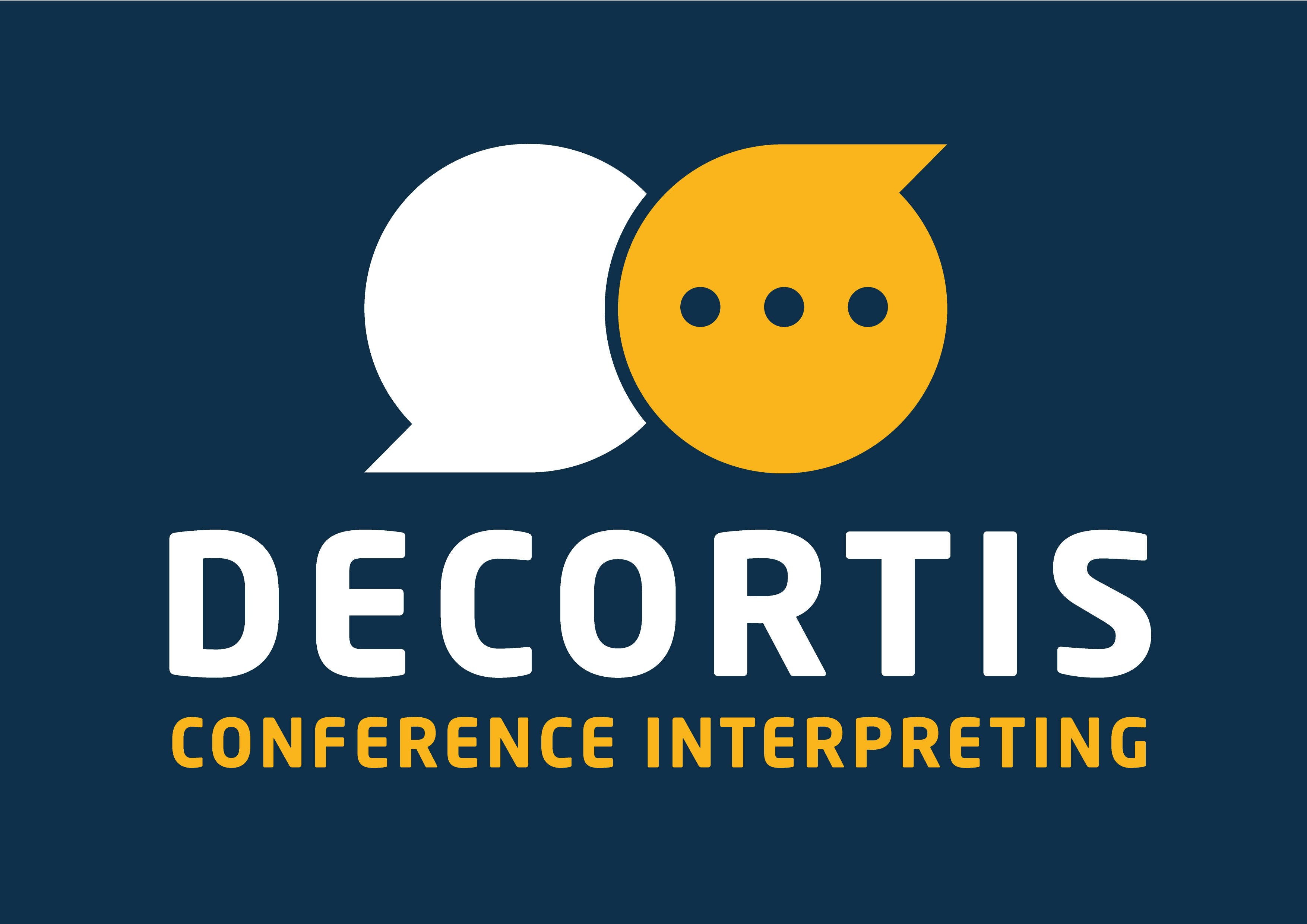 Logo Decortis Conference Interpreting